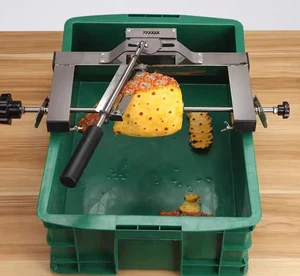 Edelstahl Ananas Haut Schäler Ananas Schälwerkzeug - Bild 1 von 3
