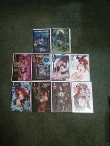 Tarot Hexe der schwarzen Rose Menge 10 Schlüsselausgaben fast neuwertig Breitschwert Comics Rarität - Bild 1 von 11