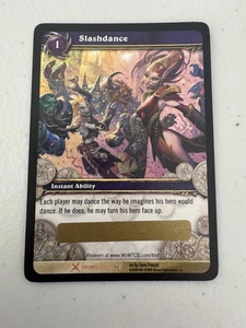 World of Warcraft TCG Slashdance Unused Loot Card (Party G.R.E.N.A.D.E) - Picture 1 of 1