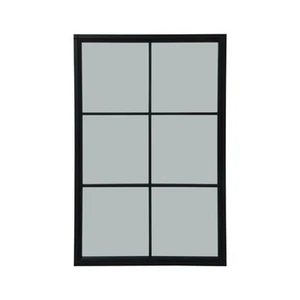 Black Wood XL Window Mirror - Picture 1 of 1