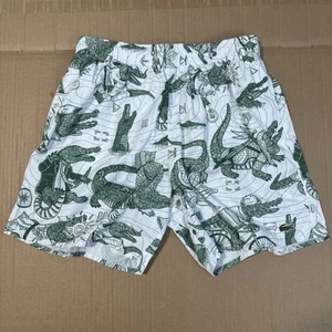 Lacoste X Netflix Stranger Things Graphic Swim Shorts Trunks Bathing Suite Sz M - Picture 1 of 13