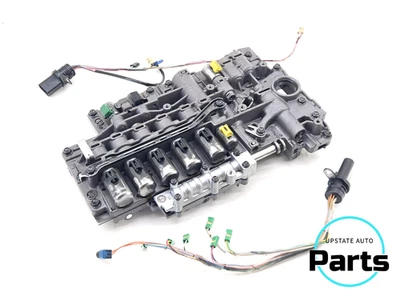 AUDI Q7 2011-2015 CUERPO DE VÁLVULA DE TRANSMISIÓN AUTOMÁTICA CONJUNTO DE CABLEADO DE SOLENOIDE OEM Foto 1 de 4