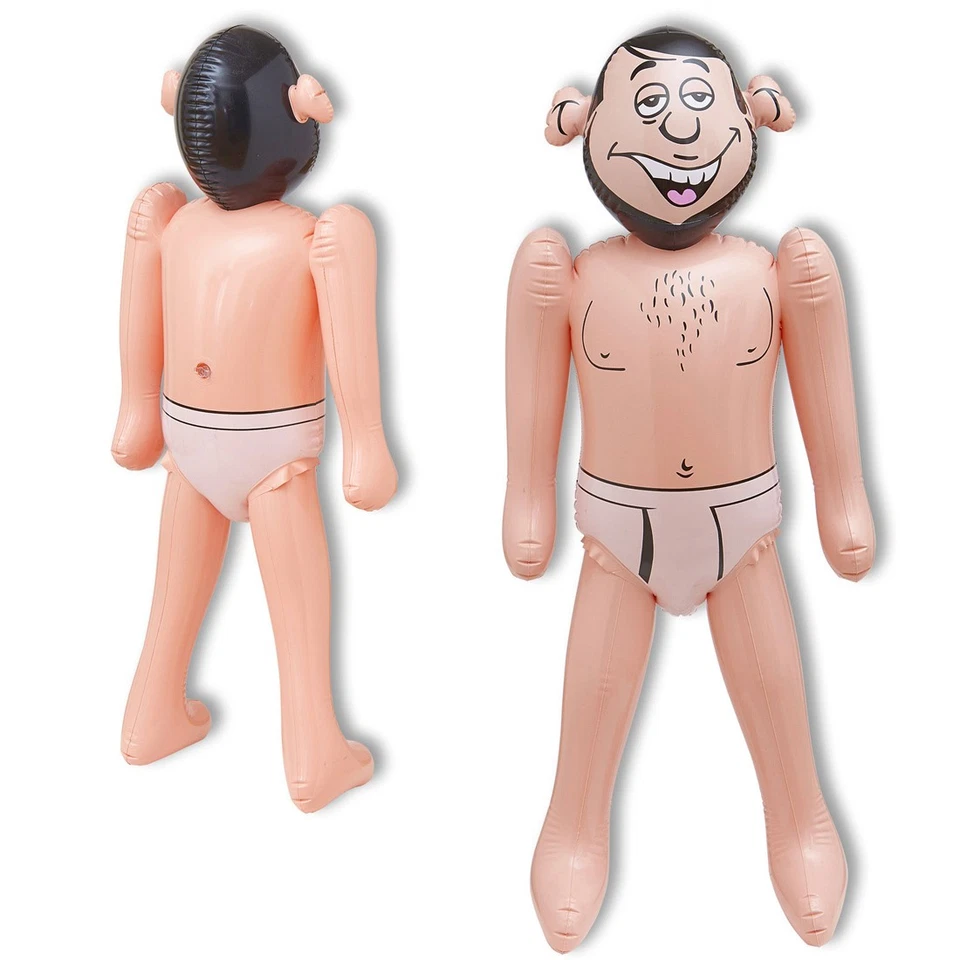 Aufblasbarer Mann JGA Gummimann Junggesellinnenabschied Lustige Gummi Puppe - Bild 1 von 1