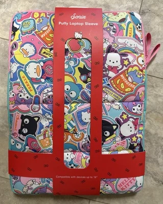 Sonix Sanrio Pegatinas Hello Kitty And Friends Funda Hinchada para Laptop Nueva con Etiquetas Foto 1 de 4