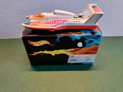 Hot Wheels HYDROPLANE Oceanics Research Speed Boat One Diecast 1/64 Hydrojet  - Image 1 of 3