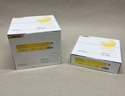 Kit de sistema de acabado Mirka acabado dorado Clearcoat OS-241-GF1 y OS-241-GF2 Foto 1 de 3