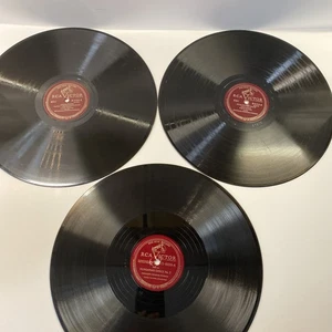 Lot 3 Vintage Classical RCA VICTOR Red Seal Records 12” 78rpm See Pictures #5 - Bild 1 von 13