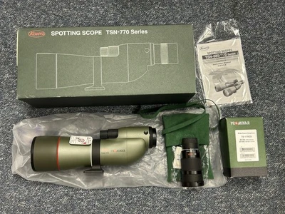 Kowa Prominar TSN-774 Spotting Scope and 25-60x Wide Eyepiece - Brand New in Box - Image 1 of 4