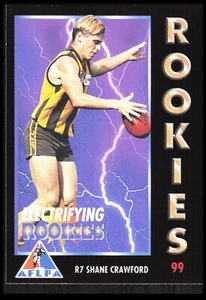 AFL 1994 AFLPA Dynamic Rookies Hawthorn Shane Crawford 99/125 Sport CB-1-4-B-30 - Picture 1 of 8