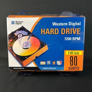 OPEN BOX Vintage Western Digital HDD WD800JB Caviar 80GB 7200RPM ATA/100 - Picture 1 of 5