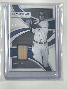 2022 Panini Immaculate Larry Doby /7 Cleveland Guardians Bat Relic Pack FRESH NM