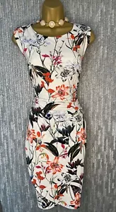 Phase Eight Womens Dress UK 16 EU 44 US 12 Wedding Party Floral Wiggle - Picture 1 of 9