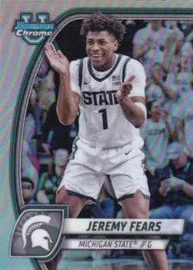 2025 Bowman Chrome University Jeremy Fears #ALT-8 - Picture 1 of 1