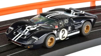 AFX Mega G + Ford GT40 Mk IIB черный #2 Sebring HO трассовая автомодель #22031 Бесплатная доставка! - Изображение 1 из 4