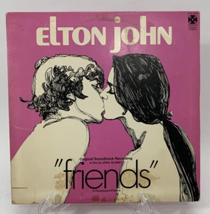 Elton John Friends OST vintage Vinyl LP Record 1971 Paramount - Picture 1 of 8