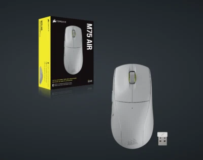 Ratón inalámbrico ultraligero para juegos Corsair M75 Air gris Foto 1 de 3