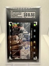 Brad Marchand 2020-21 O-Pee-Chee Platinum Photo Driven Card PD-6 Auto SGC 8.5/10