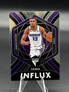 2022-23 PANINI FLUX KEEGAN MURRAY RC INFLUX INSERT #15 MINT SACRAMENTO KINGS