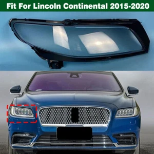 Right Headlight Lens Cover Shell Cap Seal Glue For Lincoln Continental 2015-2020 - Picture 1 of 12