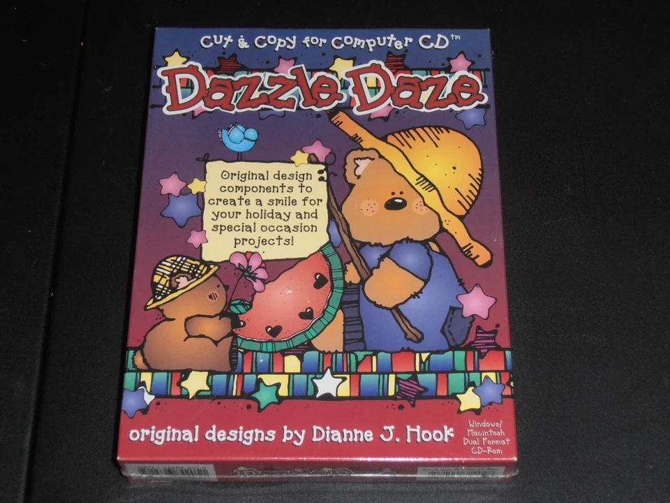 Dazzle Daze (PC, Mac, 1996) Factory Sealed. Vintage Item! - Image 1 of 1