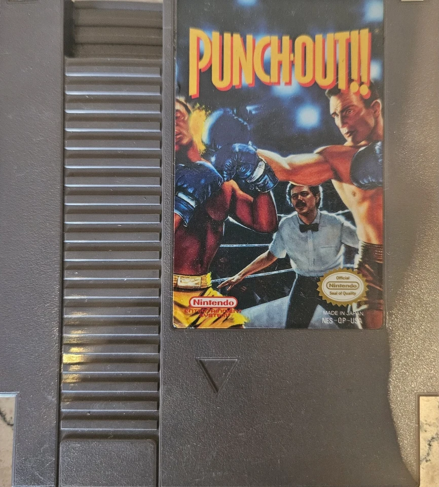 Punch-Out (Nintendo Entertainment System, 1990) Tested Works Excellent Shape NES - Image 1 of 1
