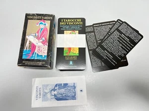 1997 Vintage Visconti Tarots Francesco Sforza Card Deck Lo Scarabeo Italy - Picture 1 of 12