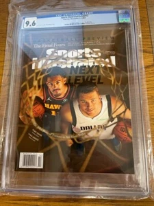 November 2021 Luka Doncic and Trae Young RC Sports Illustrated NO LABEL CGC 9.6 - Picture 1 of 2