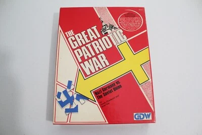 La Gran Guerra Patria Alemania vs Soviets Batalla por Moscú GDW 1988 Perforado Foto 1 de 4