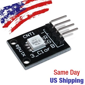 SMD 5050 RGB LED Module - Full Color, Compatible with Arduino, PIC, AVR - 5V US! - Picture 1 of 2