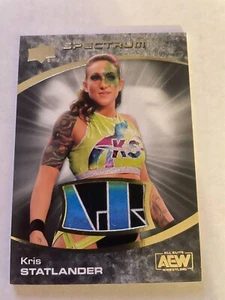 Memorabilia oscura 2021 Upper Deck AEW Spectrum Kris Statlander #85 SP #21/25 ¡Lo último! - Imagen 1 de 2