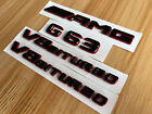 Black RED G63 AMG V8 BITURBO Emblem Badge Sticker Set For Mercedes Benz 463 G63