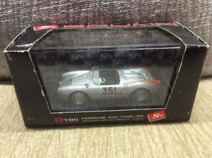 PORSCHE 550 RS MILLE MIGLIA 1954 ENTRY SILVER 1:43 BRUMM MODEL * VGC BOXED * - Picture 1 of 1