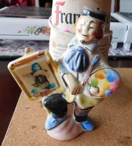 Italian Figurine. Drioli. Painter With Flicker Sexy Lady. - Picture 1 of 5