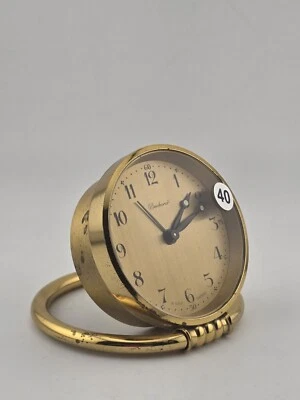 Rare Bucherer IMHOF TRAVEL CLOCK 8 DAY SWITZERLAND. Working Condition. Read. - Image 1 of 4