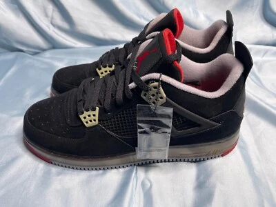 JORDAN AJF 4 FUSION BRED 364342 061 BRAND NEW. SIZE 11 ONLY 1 ONLINE! - Image 1 of 4