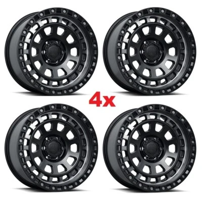 20X9 AMERICAN OUTLAW MAVERICK WHEELS RIMS 6X139.7 6X5.5 BLACK - Image 1 of 4