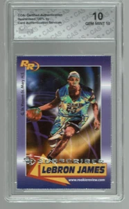 2003 Lebron James Rookie Review Subscriber Foil rookie gem mint 10 rare - Picture 1 of 4
