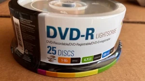 NEW Sealed Polaroid LightScribe 16x 4.7GB 120 Min DVD-R, 25 Discs NEW - Bild 1 von 4