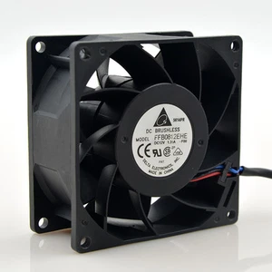 Delta FFB0812EHE 8CM 80MM 80*80*38MM 8038 12V 1.35A Need double ball bearing fan - Picture 1 of 1