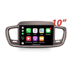 10" Inalámbrico Carplay Android Auto Navegación por Satélite Nakamichi Para Kia Sorento 2015-2019 SO - Imagen 1 de 3