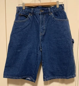 Dickies Mens Blue Carpenter Denim Shorts Size 30 - Picture 1 of 7