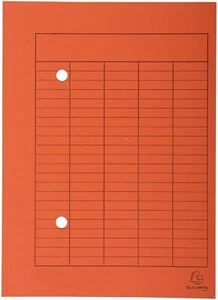 10x Exacompta Umlaufmappe 353509B orange DIN A4 - Bild 1 von 1