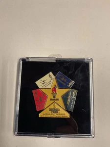1996 ATLANTA OLYMPIC GEORGIA TECH AQUATIC CENTER 6 PIN SET - Picture 1 of 3