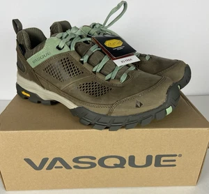Scarpe da trekking 10 M Vasque donna Talus AT basse ultra asciutte Vibram XS Trek marroni 7367 - Foto 1 di 10