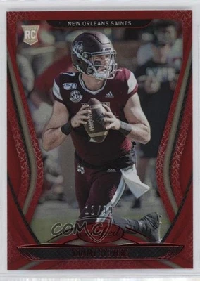 2020 Certified Rookies Mirror Red /99 Tommy Stevens #191 Rookie RC - Image 1 of 2