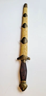 ESPADA CORTA JIAN CHINA ANTIGUA SIGLO XIX Foto 1 de 4