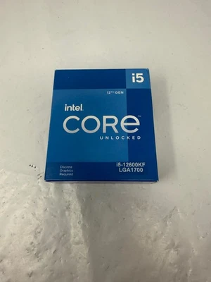 Процессор Intel Core i5-12600KF (4,9 ГГц, 10 ядер, FCLGA1700) только коробка без процессора - Изображение 1 из 2