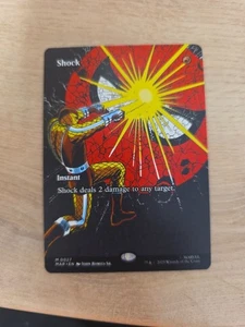 NM Borderless Shock, MTG, Marvel's Spider-Man, Magic the Gathering, 27 - Picture 1 of 2