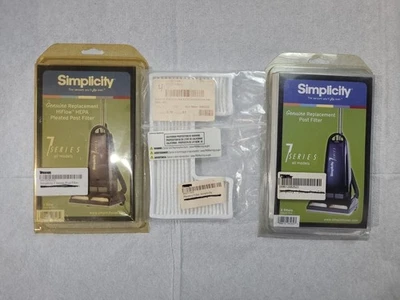 Simplicity SF7S-2 & SF7P-1 Replacement Post / HEPA Filters 7 Series - LOT OF 3 - Изображение 1 из 4