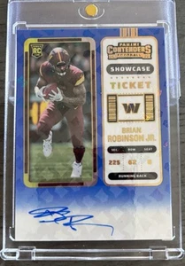 2022 Panini Contenders - Rookie Ticket RPS Brian Robinson Jr. #106 Showcase... - Bild 1 von 2
